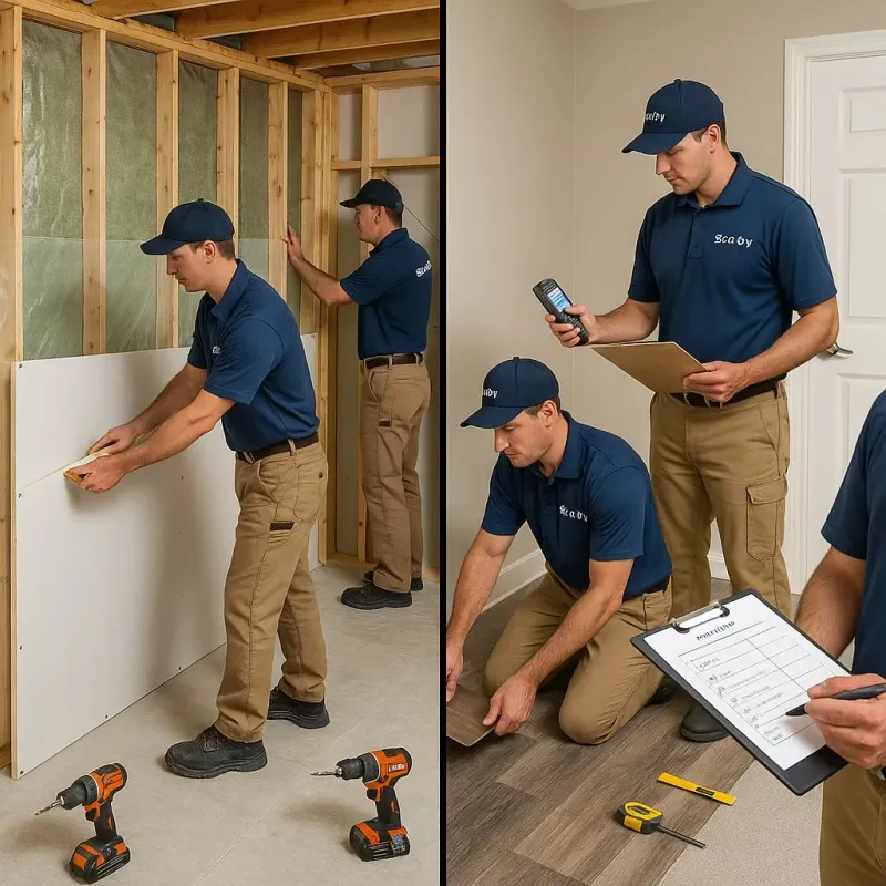 Repairs and Reconstruction process in Shenandoah, IA